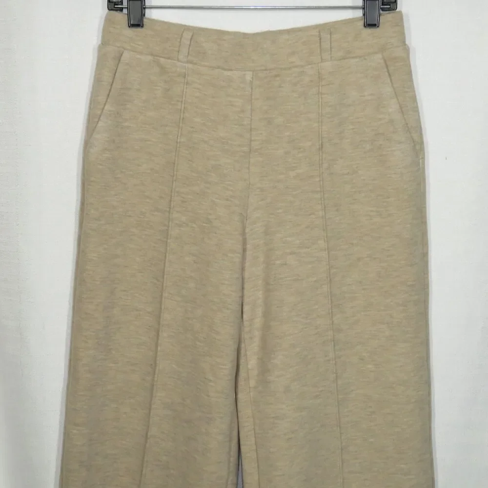 OGL FuzzLuxe Cozy Wool Blend High Waist Straight Leg Pull On Pants Size XL - Picture 4 of 10